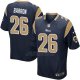 Camiseta Los Angeles Rams Barron Negro Nike Game NFL Mujer